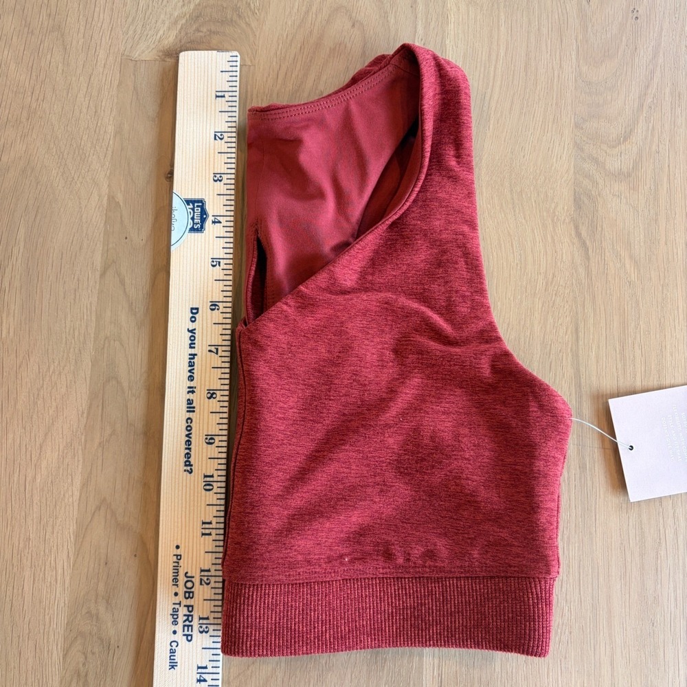 Soybu Sports Bra M Base Layer Sustainable Compression Performance Berry-Red - Picture 5 of 5